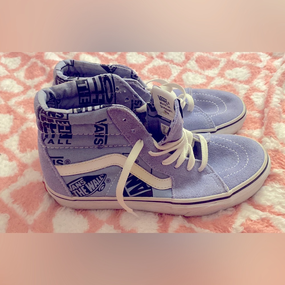 Light blue vans